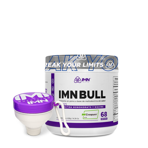 Imn Bull con creatina monohidrato Creapure® monohidratada