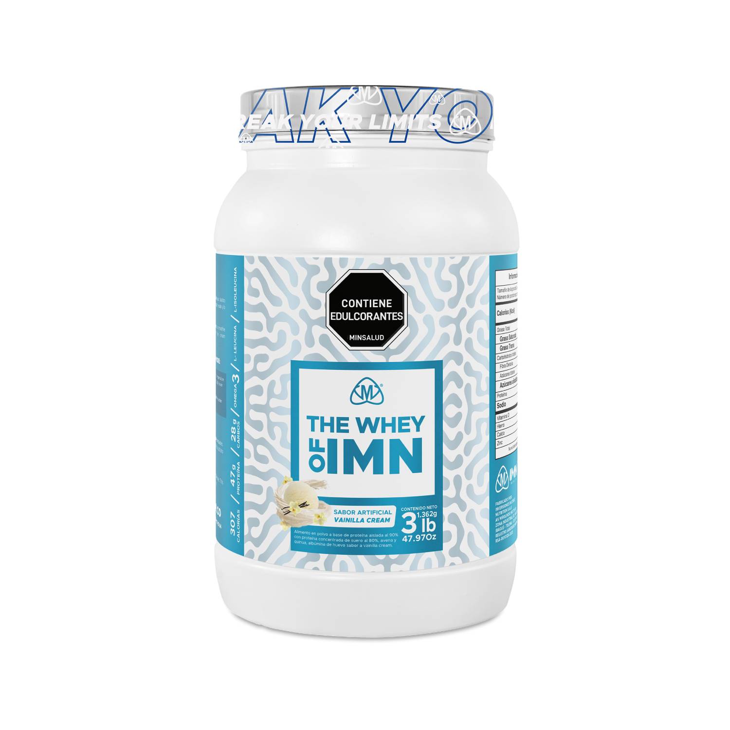 THE WHEY OF IMN VAINILLA 3LB